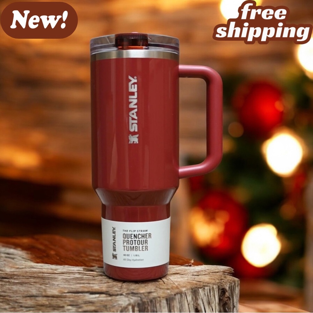 Stanley Red Quencher Tumbler